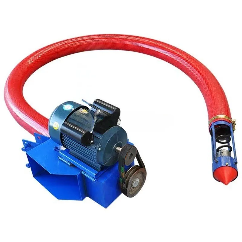 Grain pumping machine Automatic large hose spiral auger Wheat corn harvester