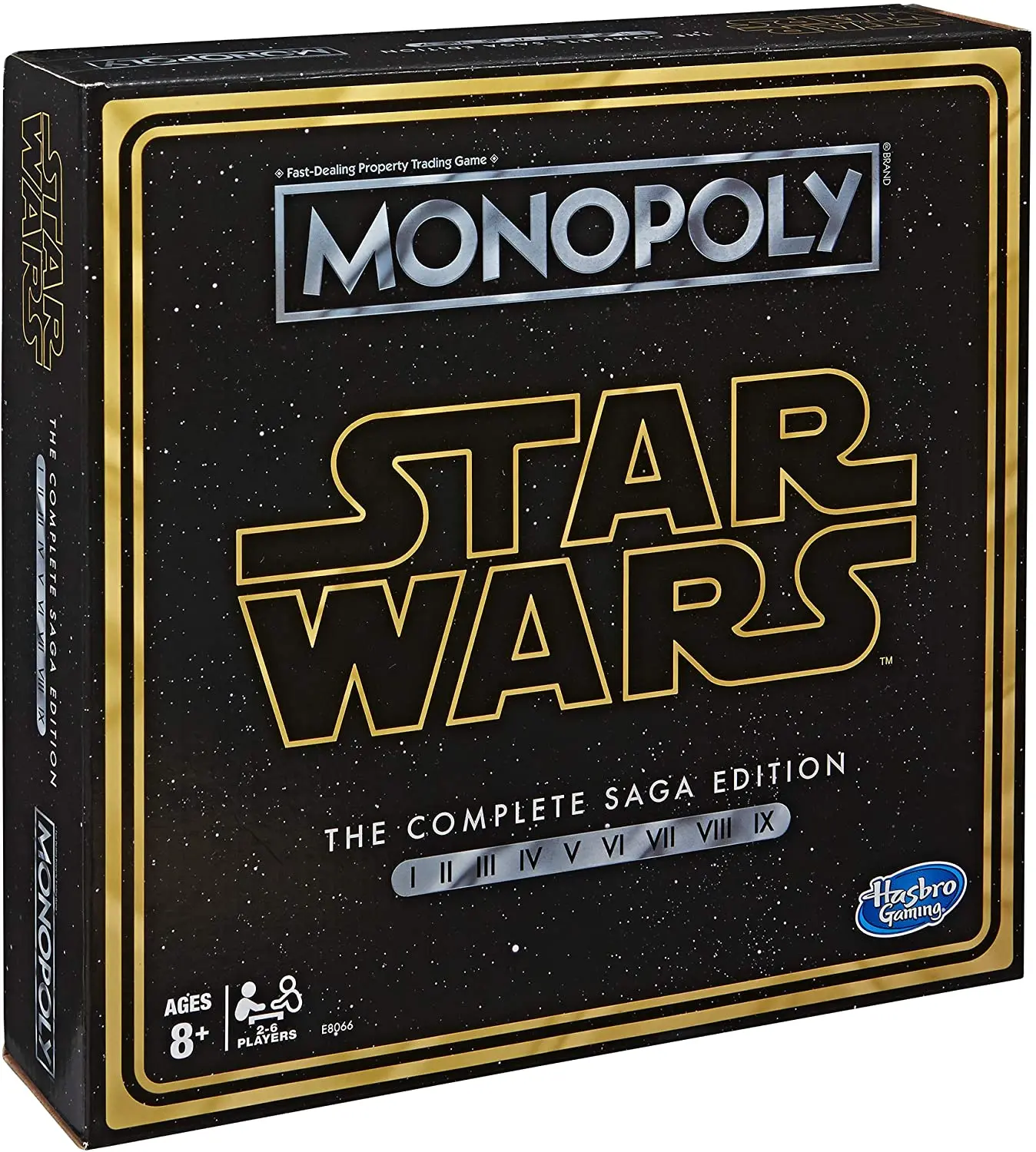 Hasbro Star Wars Monopoly Toy Baby Yoda English Board Game Card Game Family Gathering Puzzle Game Boxed Children Adult Toy Gift