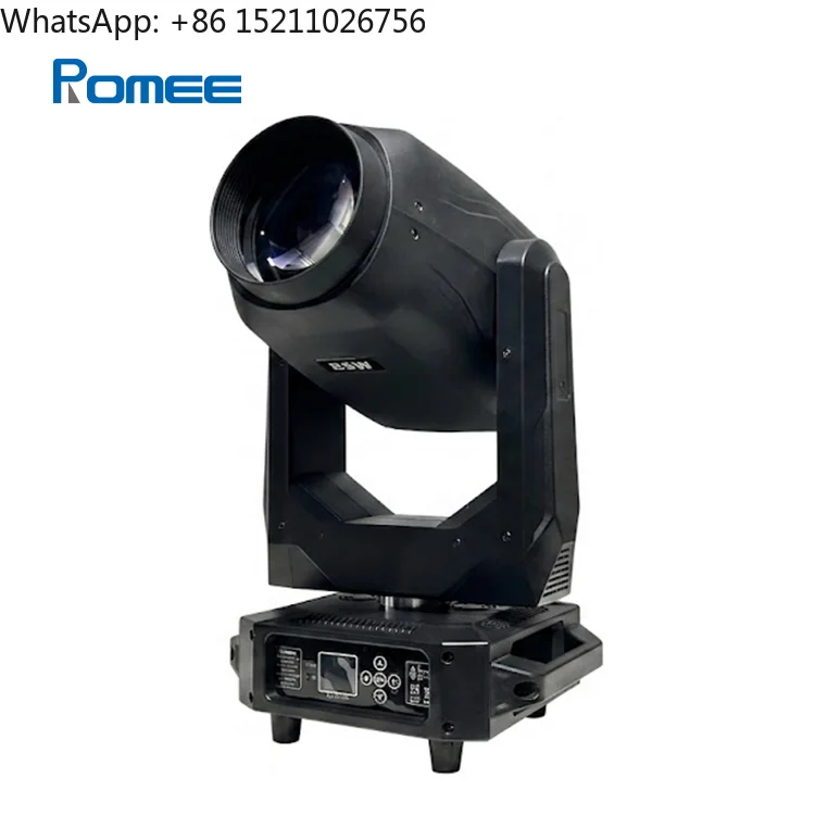 Hight Bright 300W Beam Spot Wash 3in1 Zoom Led Moving Head Light With Strobe Effect for DJ Concert Event Show Stage Lighting
