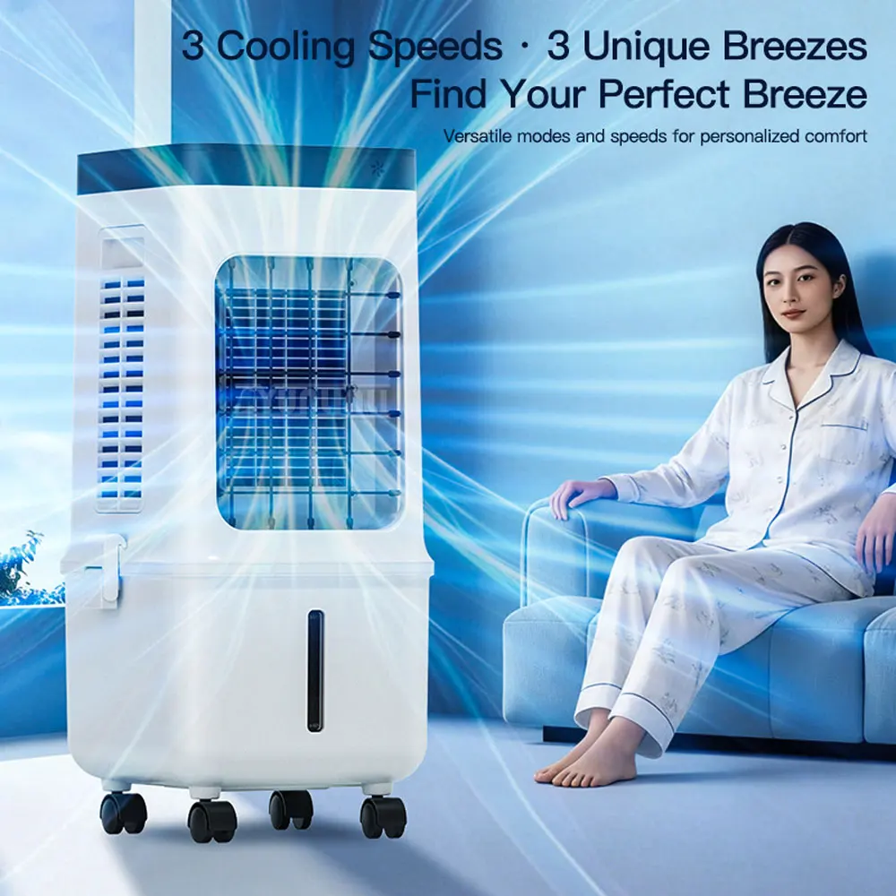 Cooling fan, Air conditioning fan, household air cooler, intelligent remote control, refrigeration electric fan Movable
