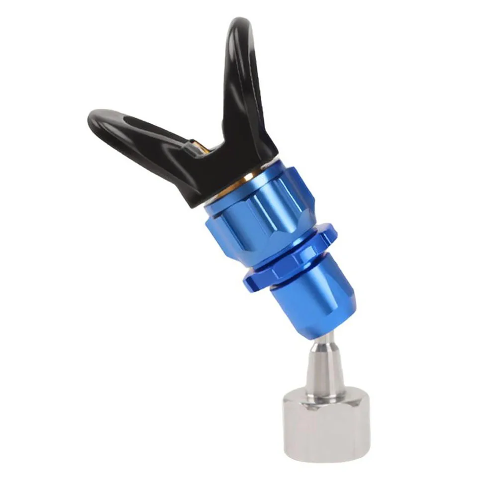 

Airless 360 Degree Rotation 8.5x2.7x2.7cm Airless Spray Adapter Customizable Rotation Dual Washers High Pressure Fit