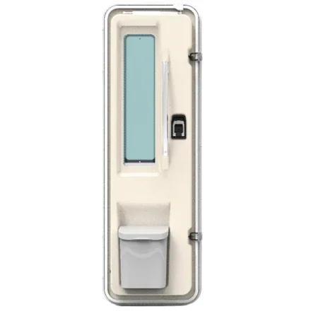 Multi-Colored Customized Made RV/Caravan Accessories Aluminum Alloy RV Passenger Door Camper Trailer Entry Door