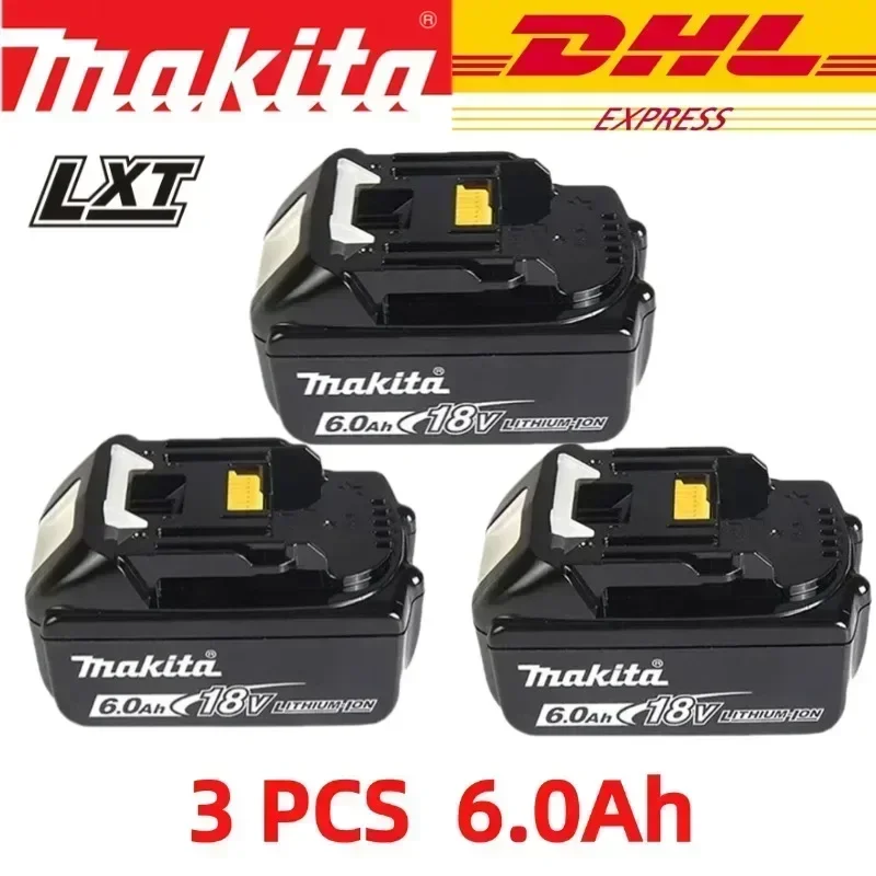Makita Verbeterde BL1860 Oplaadbare Batterij 18V 6Ah Lithium voor Makita 18V Batterij BL1840 BL1850 BL1830 BL1860B LXT 400