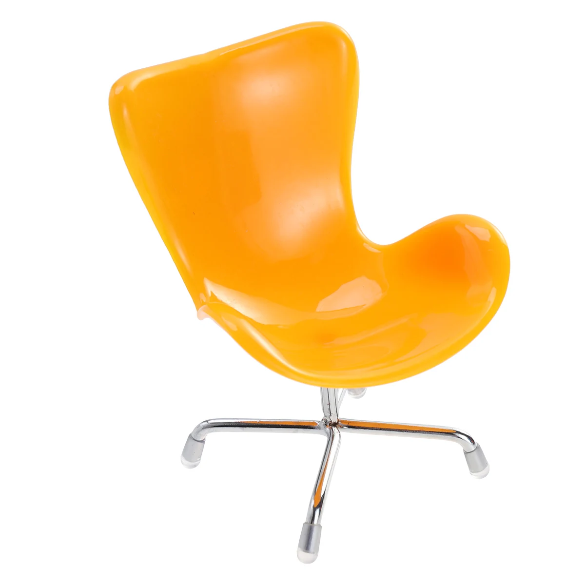 Chaise hérisson, Mini meubles de décoration, jouet œuf jaune Miniature, siège pour petits animaux de compagnie