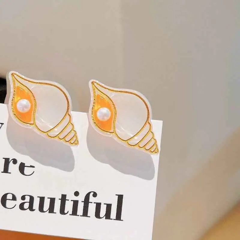 8/4/2-teiliges Set Acetat-Haarspangen mit Meeresthemen, Rutschfeste Haarklammern mit Seestern und Wal, Sommer-Strand-Haaraccessoires für Frauen – Detail 7