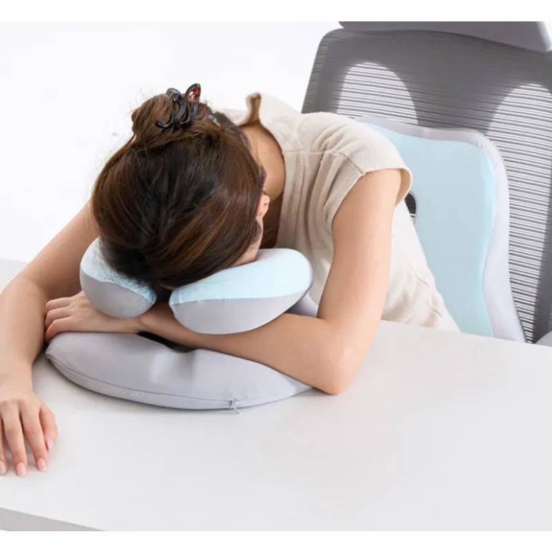 Prone Sleeping Pillow for Neck, Multi-Use Rest Cushion for Bed, Ideal for Phone Reading & Side Lying, Soft Breathable Cover