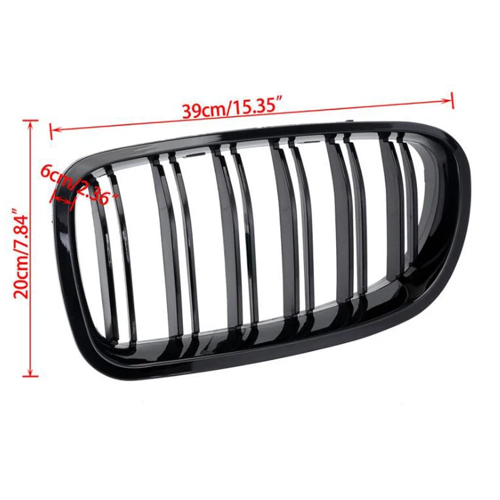 Gloss Black Front Kidney Grille Car Racing Grills For BMW 5 F11 F10 4 Doors 2010-2016 520i 523 525i 530i Car Styling
