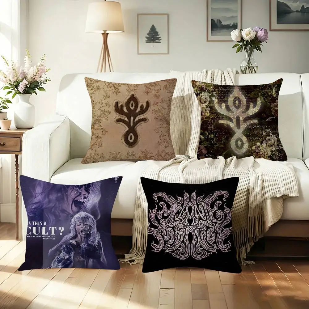 HADES SACRIFICE Melanie Martinez Reflective  Cushion Cover Car Throw Pillow Case For Sofa Car Christmas Gift 40x40cm 45x45cm