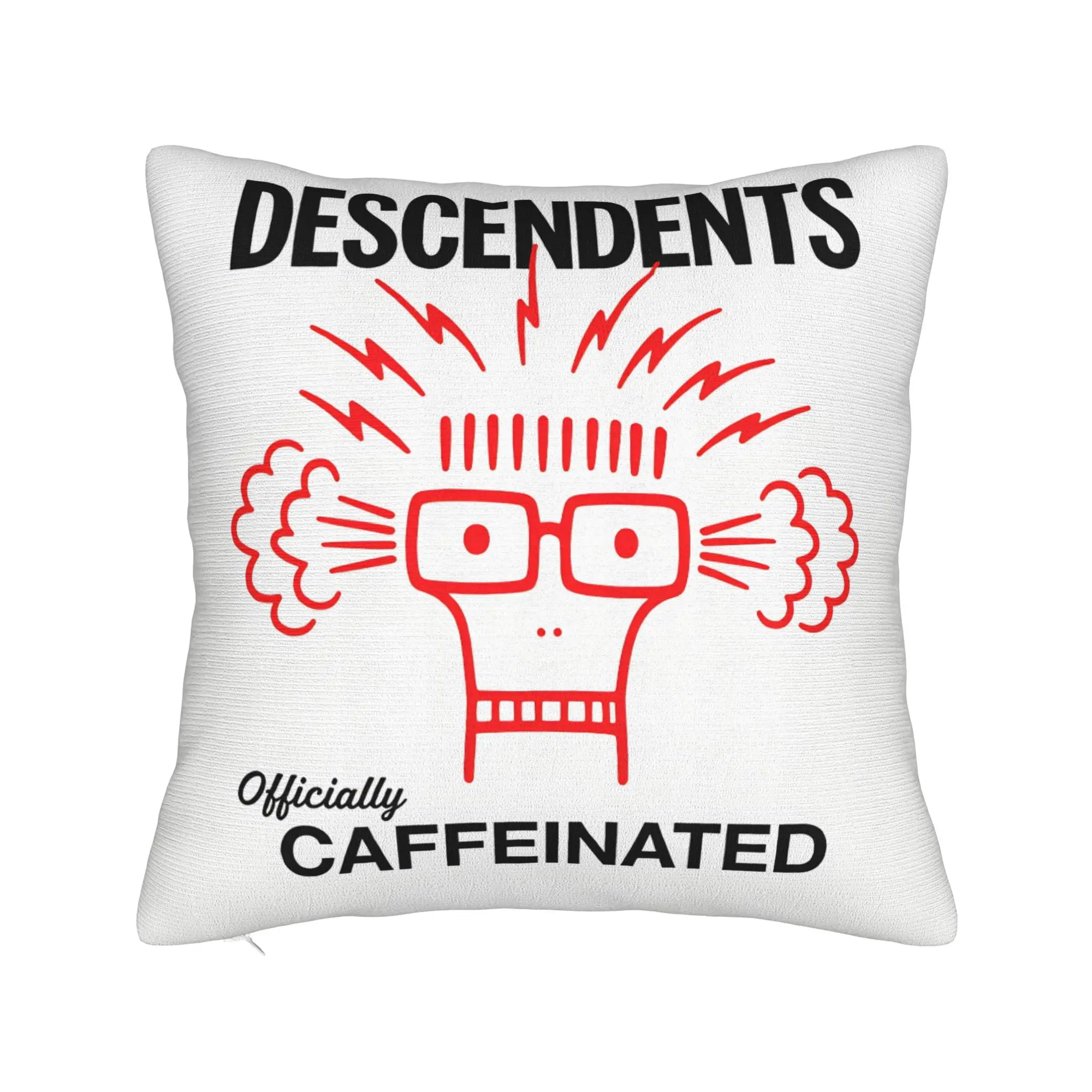 Descendents Milo Goes to College Pillow Case  Square Pillow Cover For Living Room Sofa Funny Pillowcases