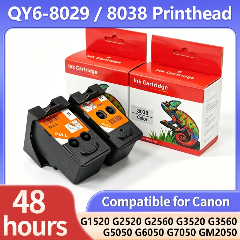 QY6-8029 QY6-8038 Print Head Compatible For Canon Pixma G1520 G2520 G2560 G3520 G3560 G5050 G6050 G7050 GM2050 GM4050 Printer