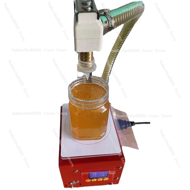 

Automatic Honey Filling Machine CNC Weighting Liquid Bottling System for Viscous Foods Quantitative Packaging Equipment 5KG