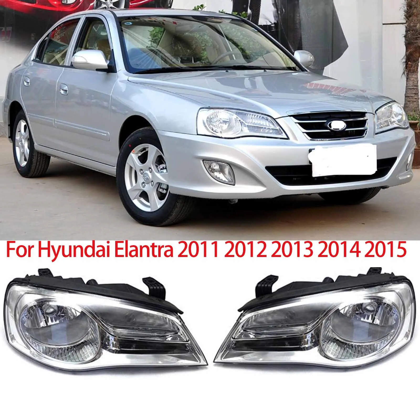 

1 шт. автомобильный бампер фары для Hyundai Elantra 2011 2012 2013 2014 фара для Hyundai Elantra противотуманная фара