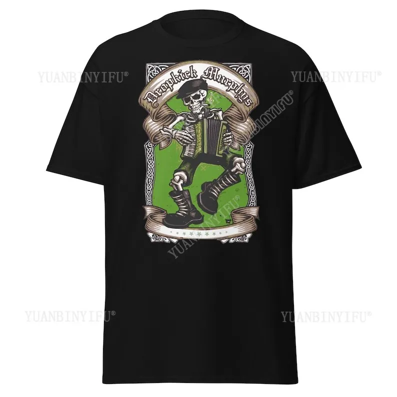 Dropkick Murphys T-shirt Punk Rock Band Merch for Hardcore Fans Punk Clothing & Streetwear