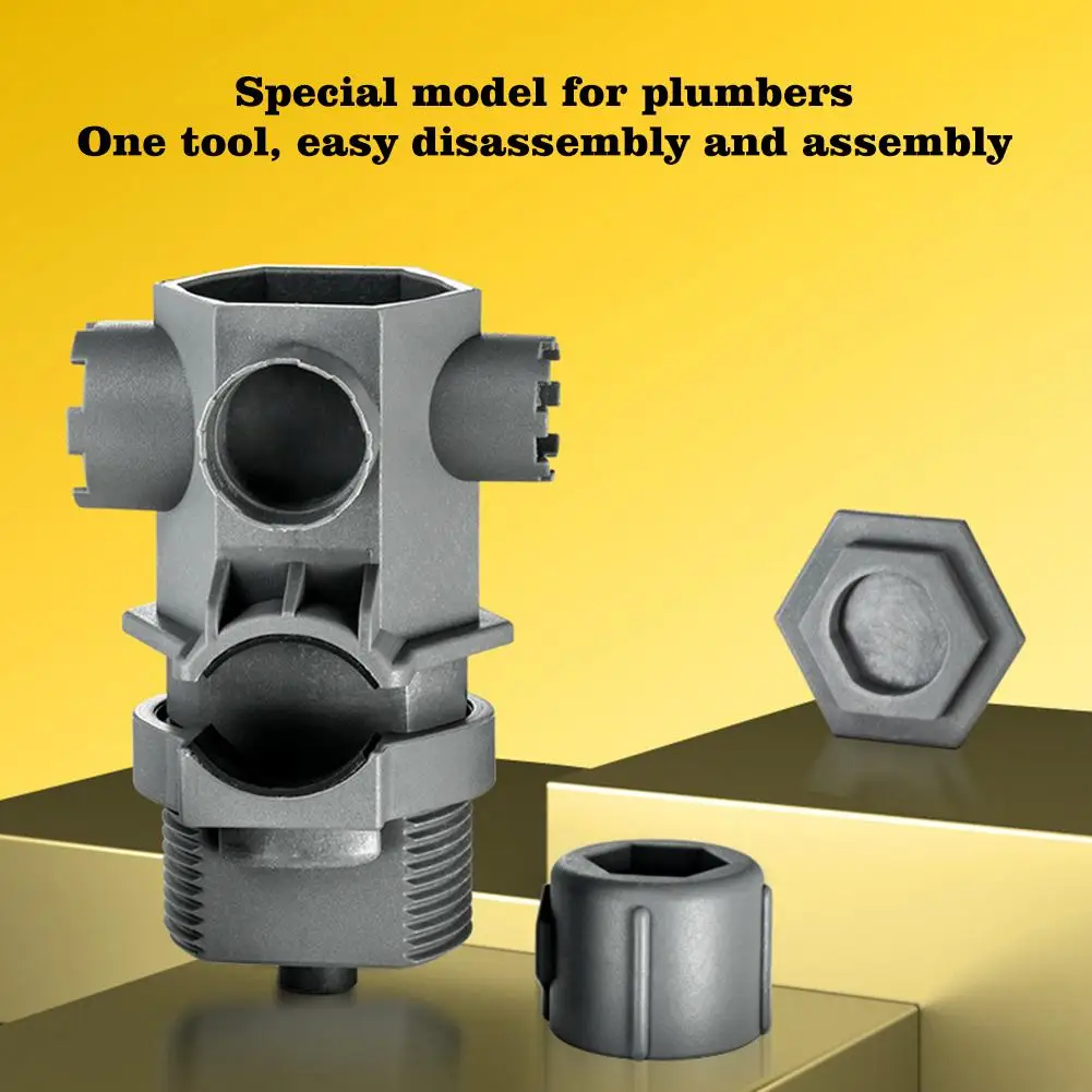 All-in-one Wrench Tool For Faucet 16 In 1 Multi-function Wrench Kitchen And Bathroom Tap Water Leakage Specific Repair Tools