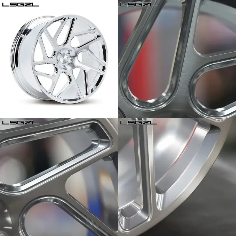i Forged Monoblock 17 18 19 Inch Automobile Rim 5x112 5x114.3 5x120 Alloy Automobile Car Wheels