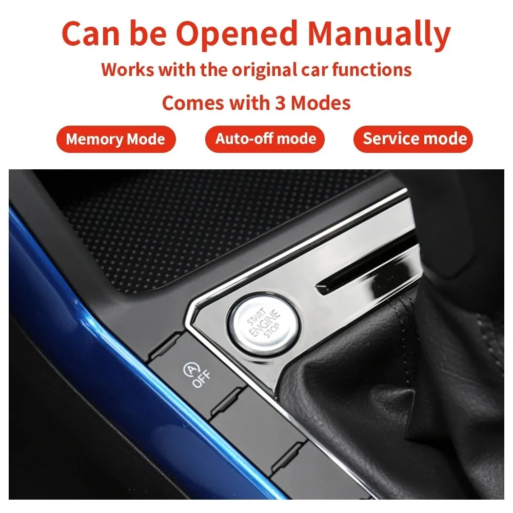 Start-Stop Memory Module Eliminator For VW Polo 2018-2025 Plug & Play With Sensor Cable Harness 3 Modes