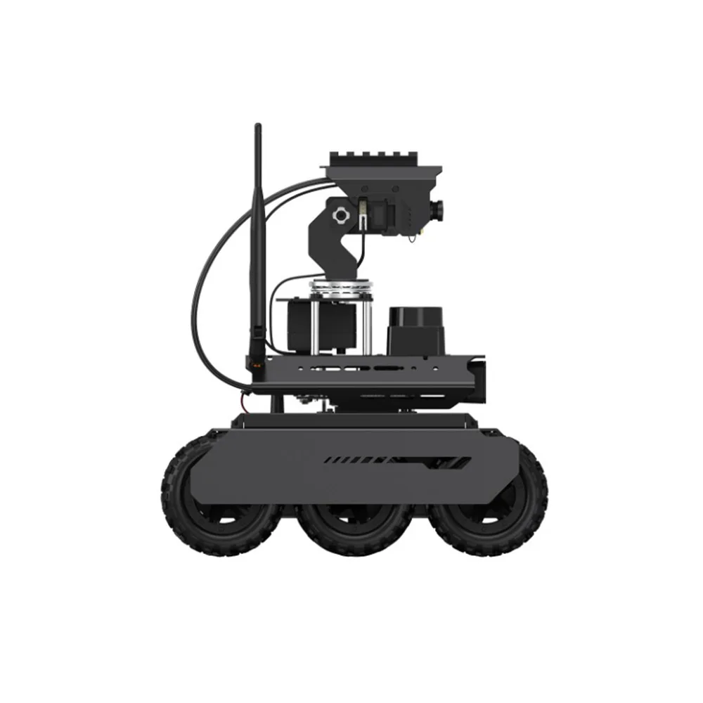 UGV Rover ROS 2 Open-source 6 Wheels 4WD AI Robot For Jetson Orin Series Board Dual controllers 360° Flexible Omnidirectional