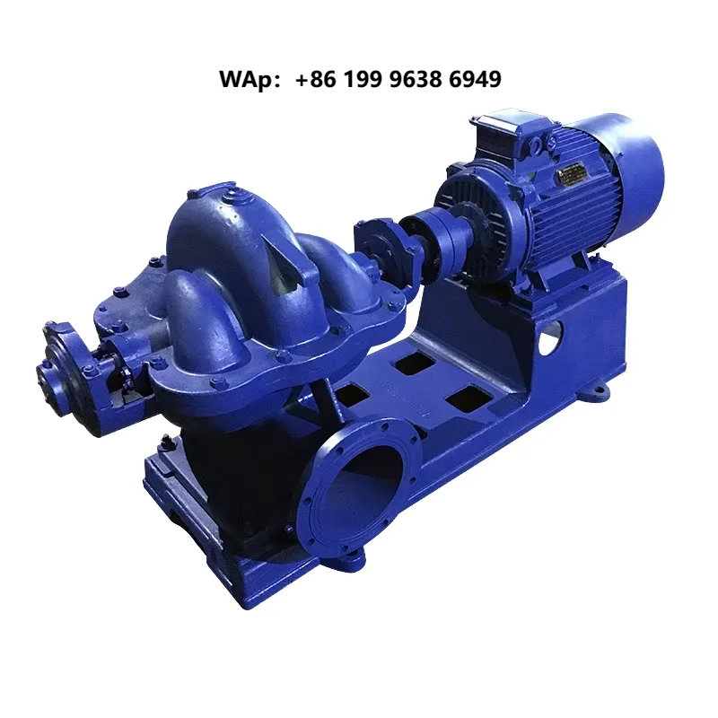 High-flow High-pressure Water Pump Single Stage Double Suction Centrifugal Pump Double Suction Centrifugal Lndustry Water Pump