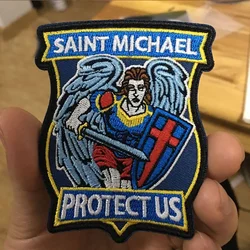 New Protects America Tactical PATCH Wings Sword badges for clothes Backpack Hook&Loop Fastener