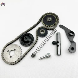 Motorcycle accessories Jialing 70 curved beam 100/110 engine small chain three-piece wheel tightening assembly repair kit/70110