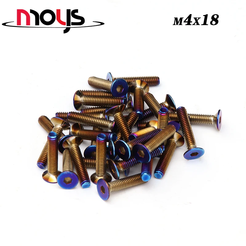 304 нержавеющая сталь титановый винт M4X18 ММ верхняя крышка насоса винт корпуса автомобиля винт
