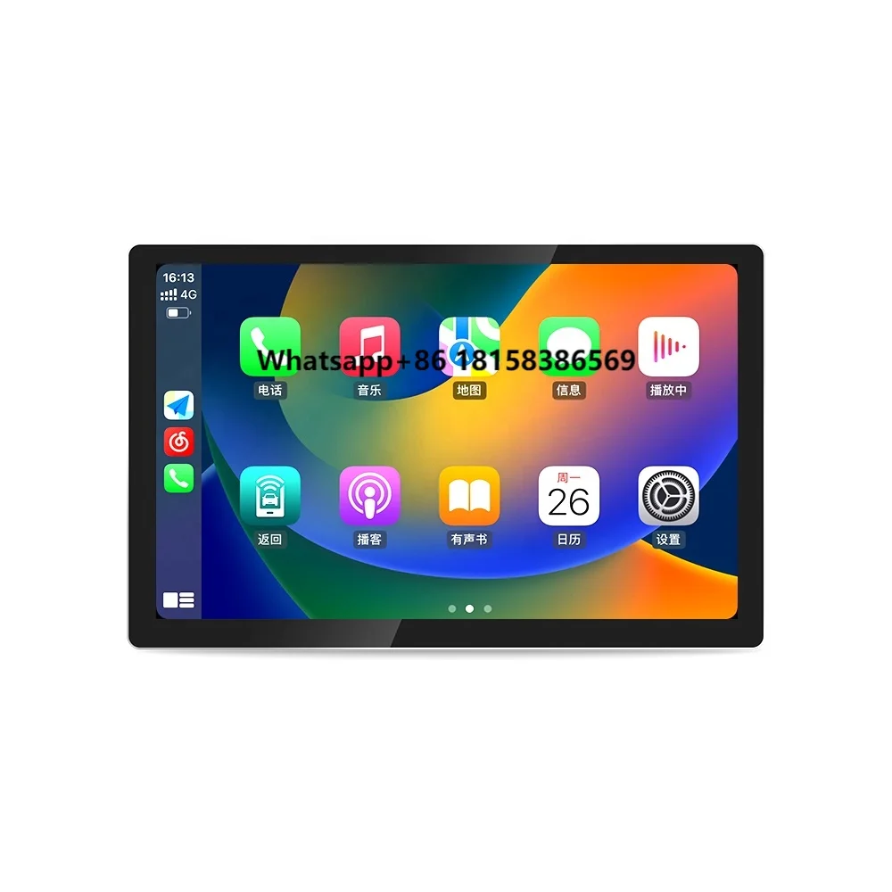 Android 8 Core 13inch Universal Car GPS Navigation System with 4G DSP Wireless Carplay Car Stereo