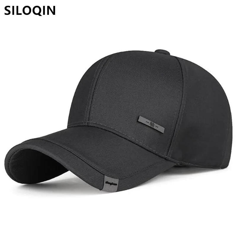 New Autumn Men's Cap Hard Top Golf Cap Fashion Simple Baseball Caps For Men Camping Fishing Hat Dad's Travel Hats Snapback Cap