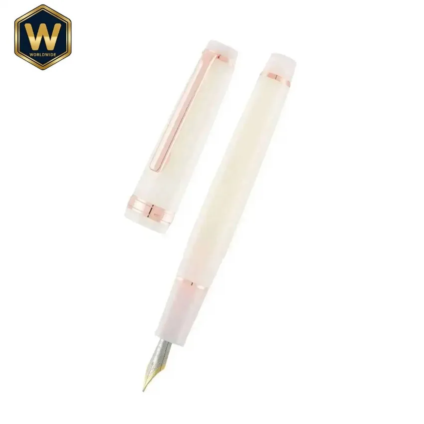 

Jinhao 82 Very Limited Edition Rose Gold Pocket Fountain Pen with Pretty Accessories