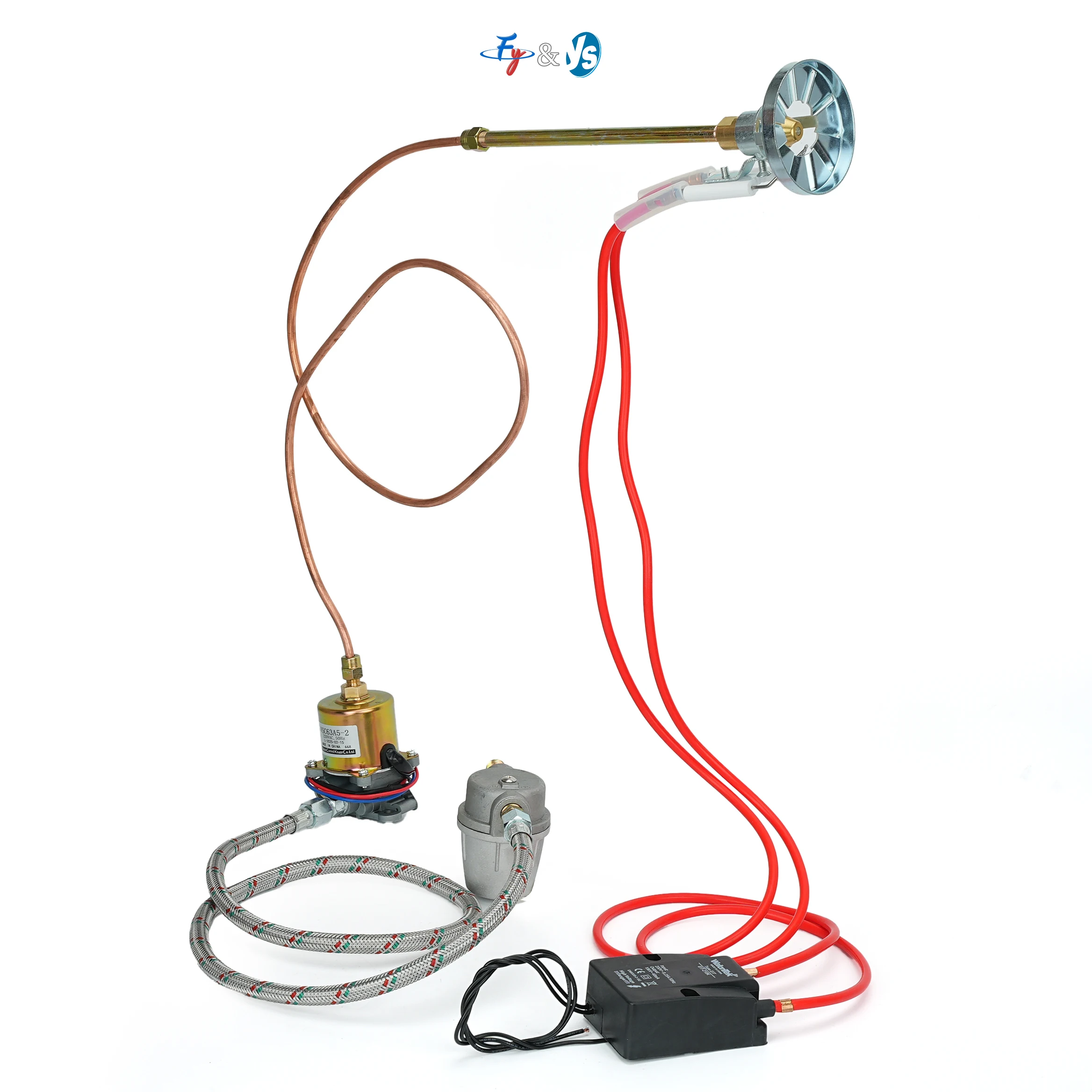 

Системы горения Дизельная масляная горелка Система зажигания Высоковольтный трансформатор зажигания