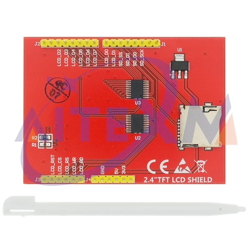 2.4 inch TFT LCD Touch Screen Color Screen Module For Arduino UNO R3 Board And Support Mega 2560 With Gif Touch Pen