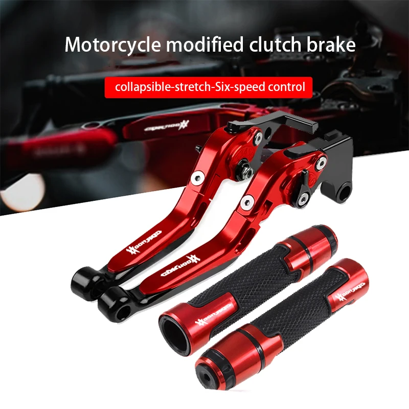 

For CBR 1100XX 1100 XX 1997-2007 CBR1100XX Accessories Motorcycle Adjustable Brake Clutch Levers Handlebar Hand Grips ends