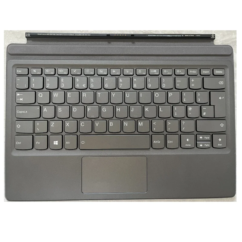 Imagem -06 - Teclado para Lenovo Miix720 700 710 Miix520 Miix51012isk Miix4 Pro Plus us Capa para Descanso de Palha em Inglês Novo