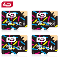 LD Micro TF SD Card 512GB 256GB 128GB 64GB 32GB 16GB 8GB Flash Class 10 Memory Card 64GB Micro TF SD Card For Smartphone