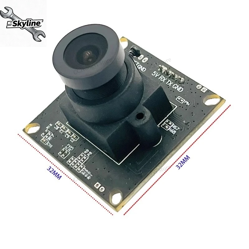 VC0706 Serial JPEG Camera Module, TTL/RS232/RS485 Communication, 0.3MP UART Camera with 640x480 Resolution