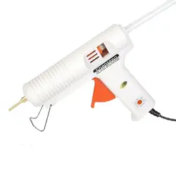 150W EU/US Hot Melt Glue Gun Smart Adjustable Temperature  Long Copper Nozzle Heater Muzzle Diameter 11mm Craft  Repair Tool