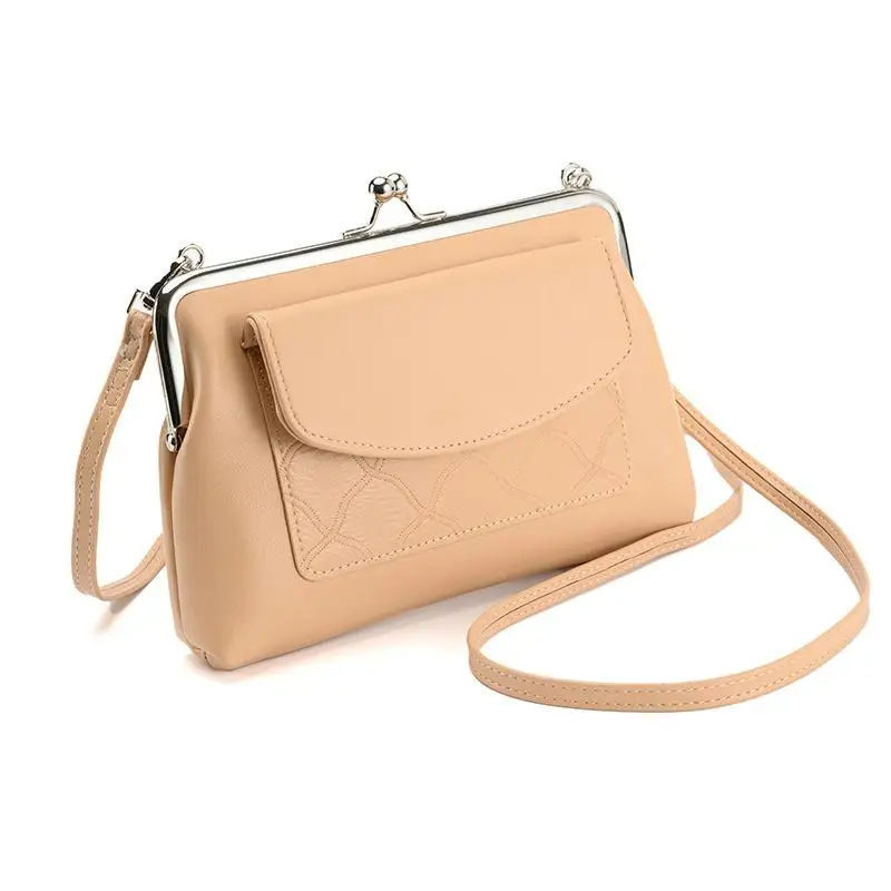 

New Fashion Women Evening Bags Shoulder Bags Small Square Bag Crossbody Bags Female Portable Multifinonal Mobile Phone Bag