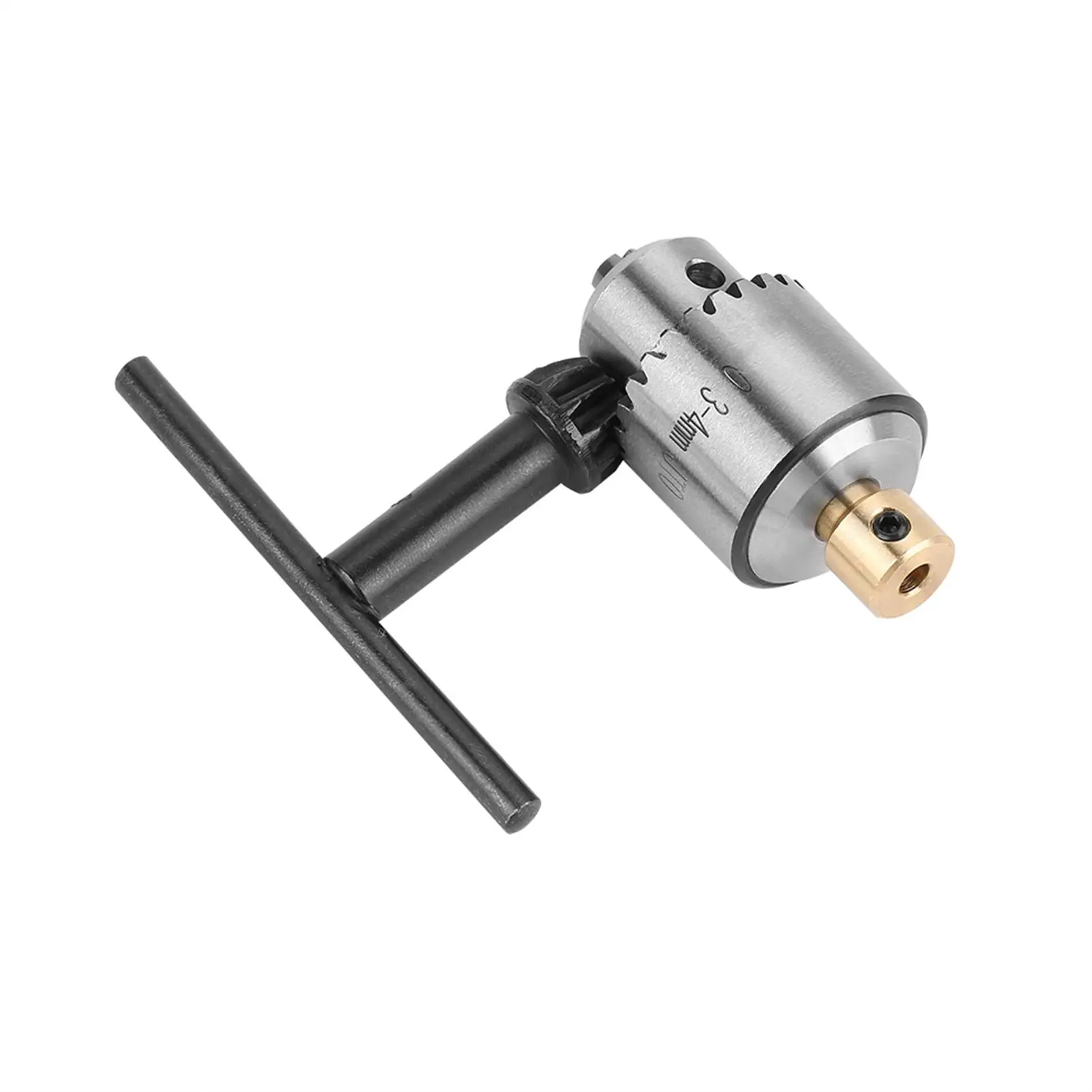 Mandrino per micromotore da 0.3-4mm con chiave, supporto conico JTO per albero elettrico in ottone da 3.17mm