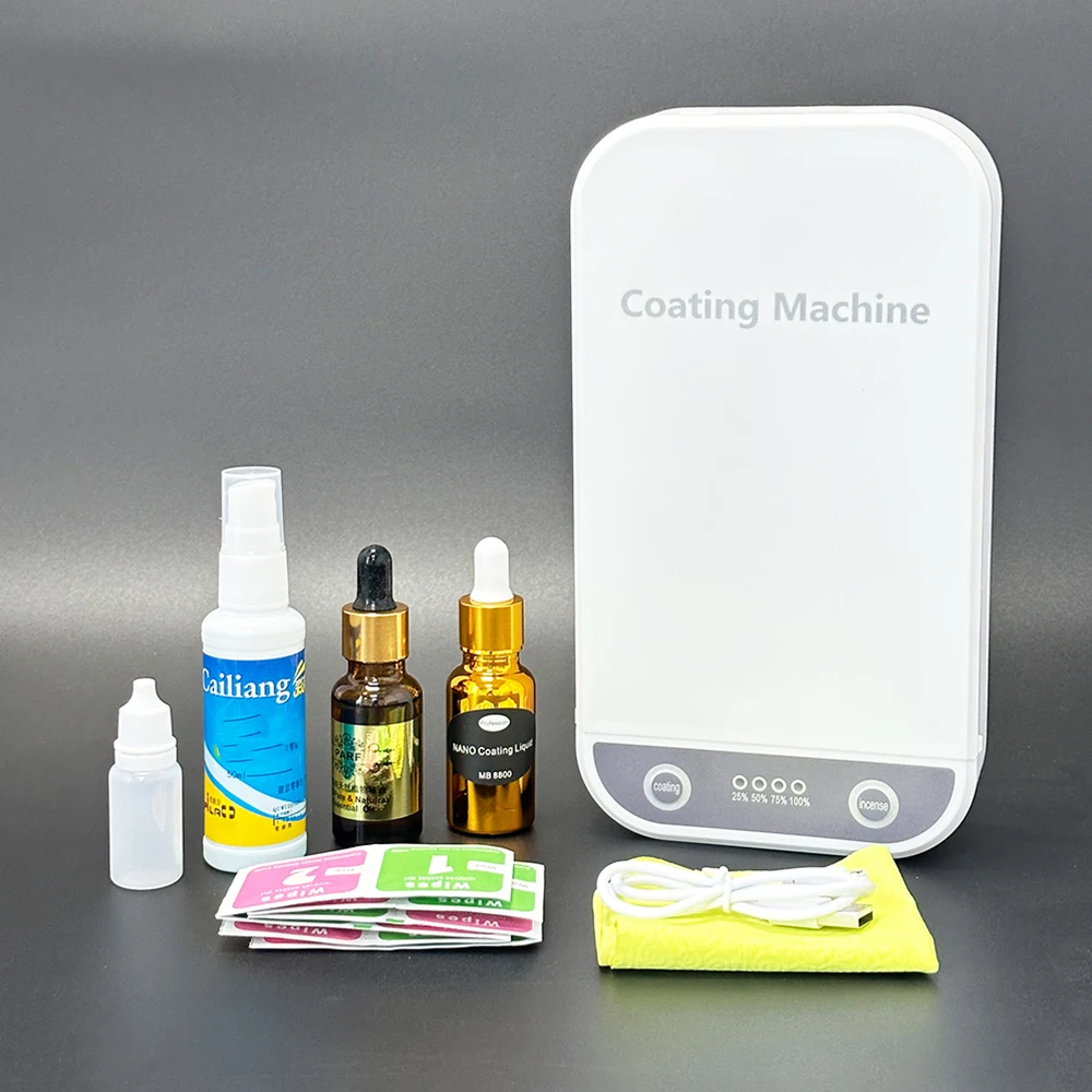 

Nano Technology Liquid Film Mobile Phone Screen Coating Machine Set for Universal Phones Screen Protector Size Unlimited