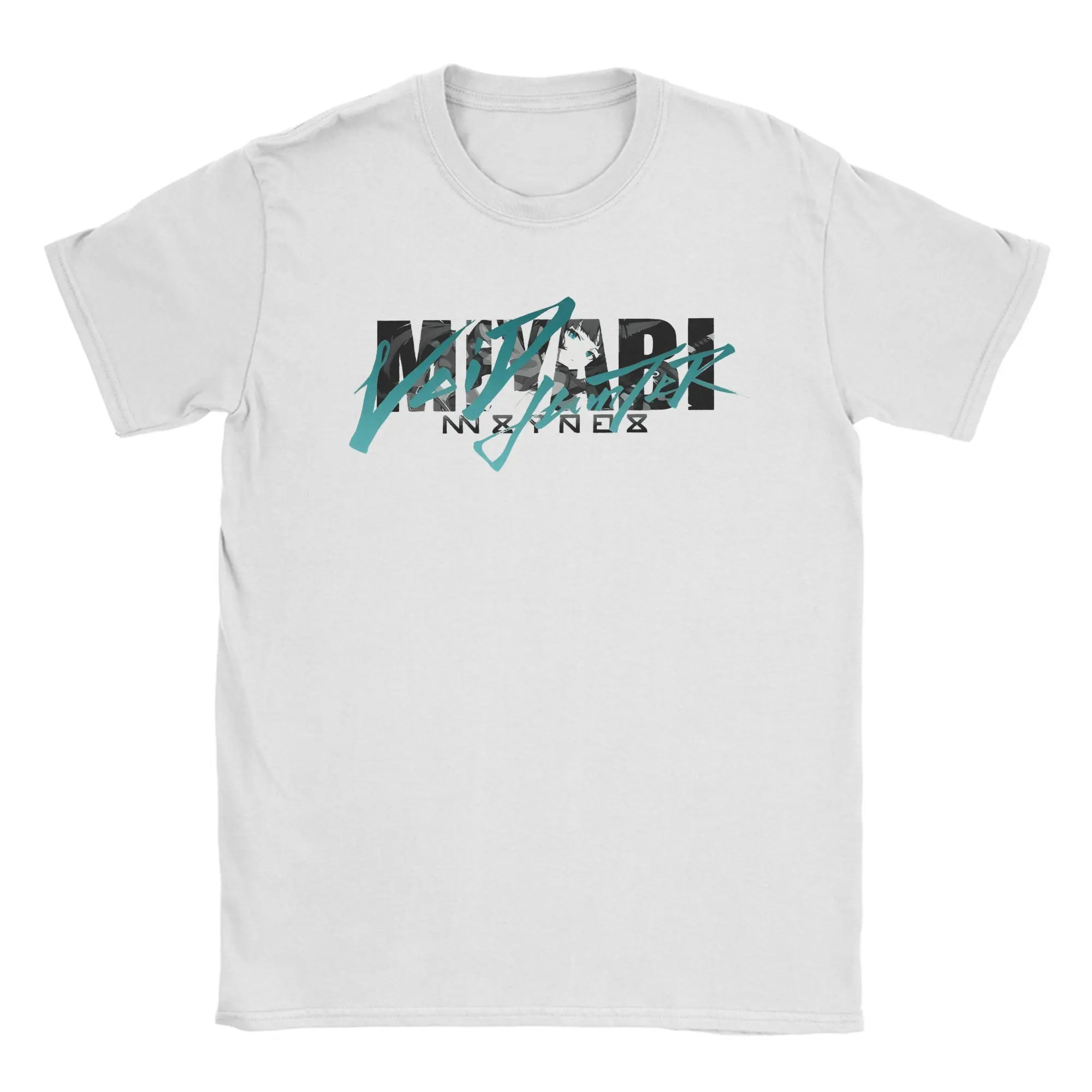 

Men's ZZZ Game T Shirts Hoshimi Miyabi Pure Cotton Clothes Vintage Short Sleeve Crew Neck Tee Shirt 6XL T-Shirt