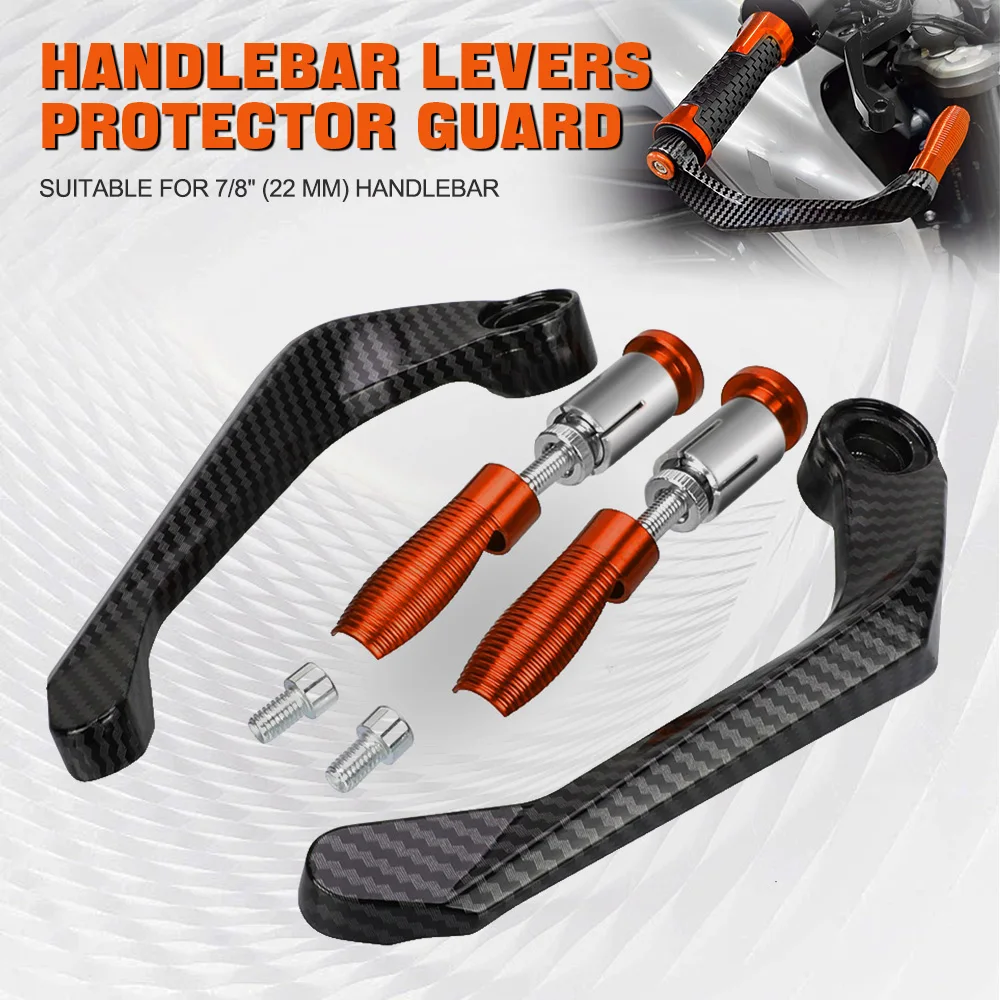 

Motorcycle Universal Handlebar Grips Brake Clutch Levers Guard Protector FOR HONDA HORNET 250 CB600F CB599 CB919 CB900F Hornet