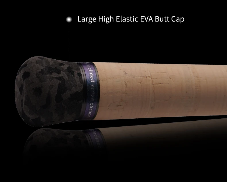 PURELURE Amaro Spinnrute für Bass, lange Wurfangelrute aus hochwertigem Carbon mit FUJI-Zubehör, Reise-Castingrute – Detail 16