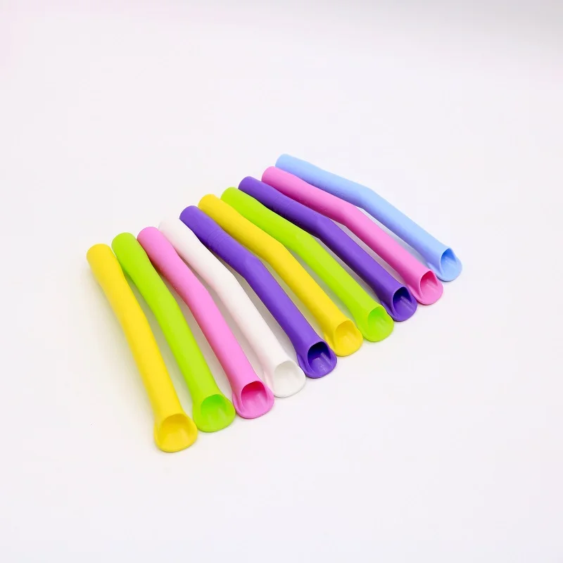 Dental consumables disposable suction well duckbill shaped strong suction tube adult and child suction head