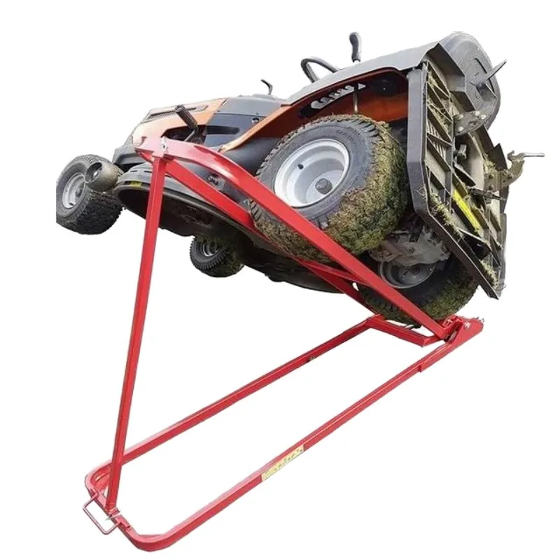 400Kg garden tractor jack ramp manual lift cable sling new hand mower crane construction industry