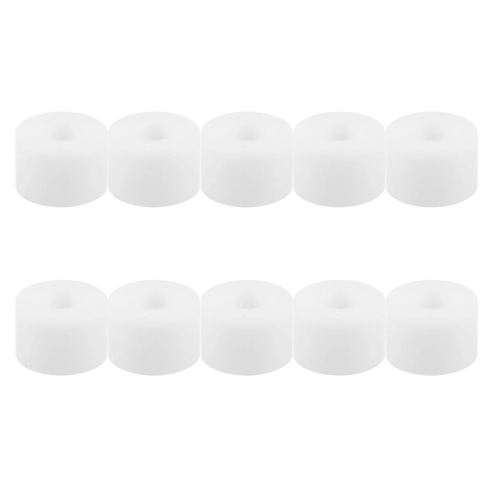 10Pcs Skateboard Shock Pad Bushings White PU Shock Absorber Kit for Longboard Trucks Pivot Cups Roller Skate Parts Outdoor - view 6