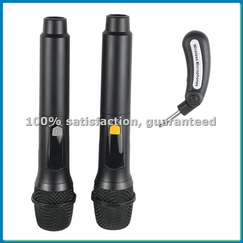 

Portable Wireless Microphone 2.4G Handheld Microphone for Outdoor Stage Performances Singing-A69M