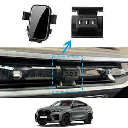 Car Mobile Phone Holder for BMW X6 2023 2024 2025 GPS Bracket Navigation Stand Auto Accessories