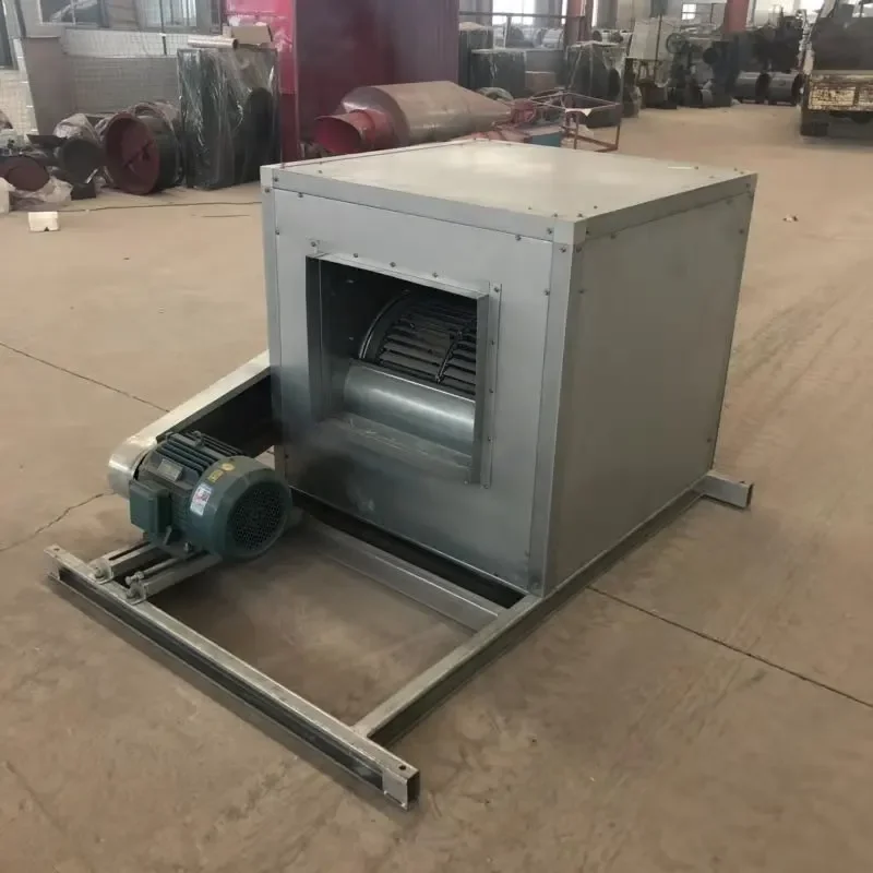 Low noise centrifugal fan, fire exhaust