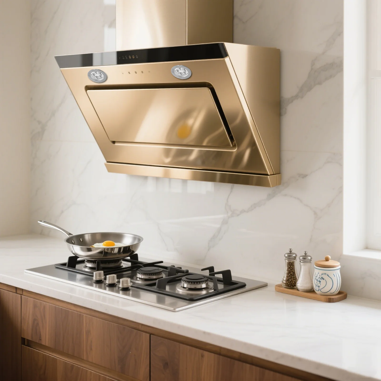 LED غطاء فوق البوتاجاز لإخراج الأدخنة ضوء لمبة استبدال مستديرة مشرق المضادة للزيت المغلفة موقد تنفيس مصباح للمطبخ الطبخ منطقة الإضاءة #6