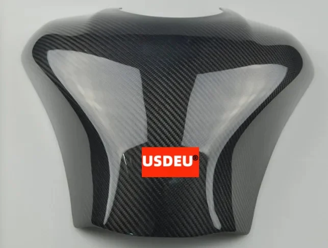 Buygbr Carbon Fiber Fuel Gas Tank Cover Protector For KAWASAKI ZX10R 2011-2015 11 12 13 14 15 corbon tank protector