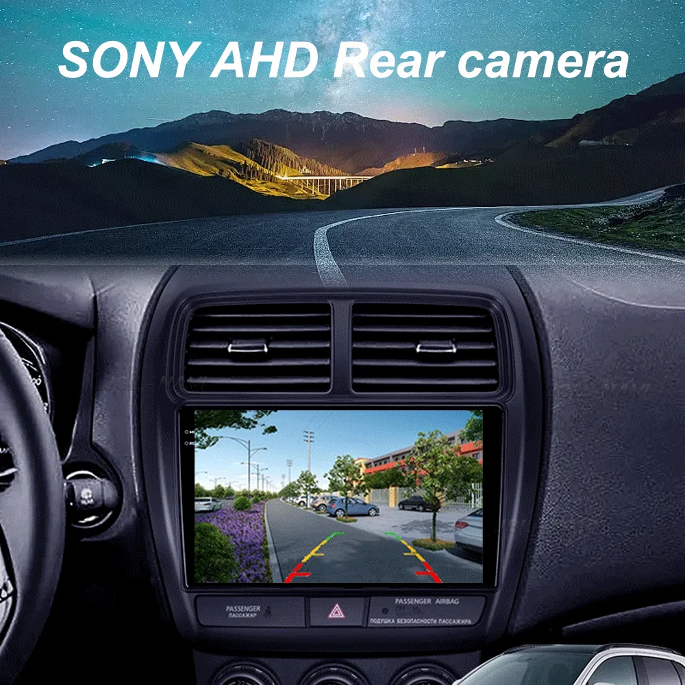 For Mitsubishi ASX 1 2016 2017 2018 2019 2020 - 2022 Android 16 Car Radio Player DSP Carplay 8G 256G Stereo No 2 din DVD Screen